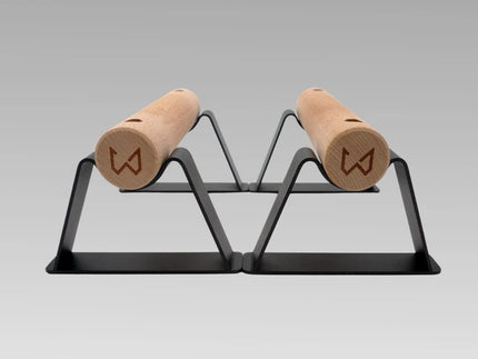 wild dynamics parallettes wood black