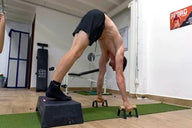 Pike push up on antlettes