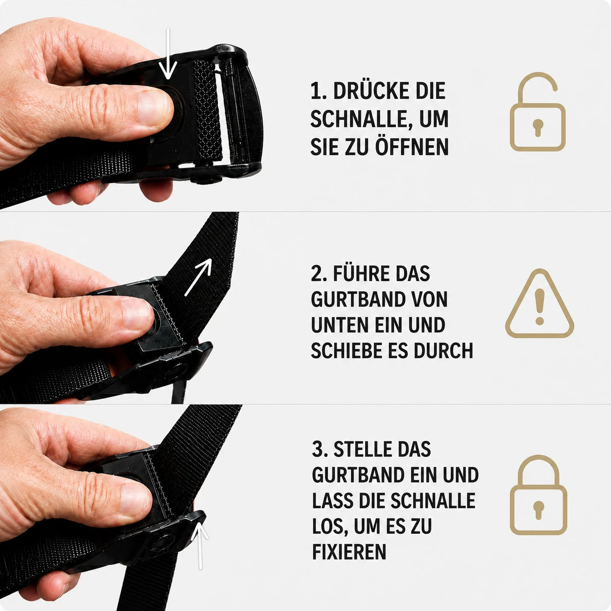 Xtenia ringe schnallen anleitung