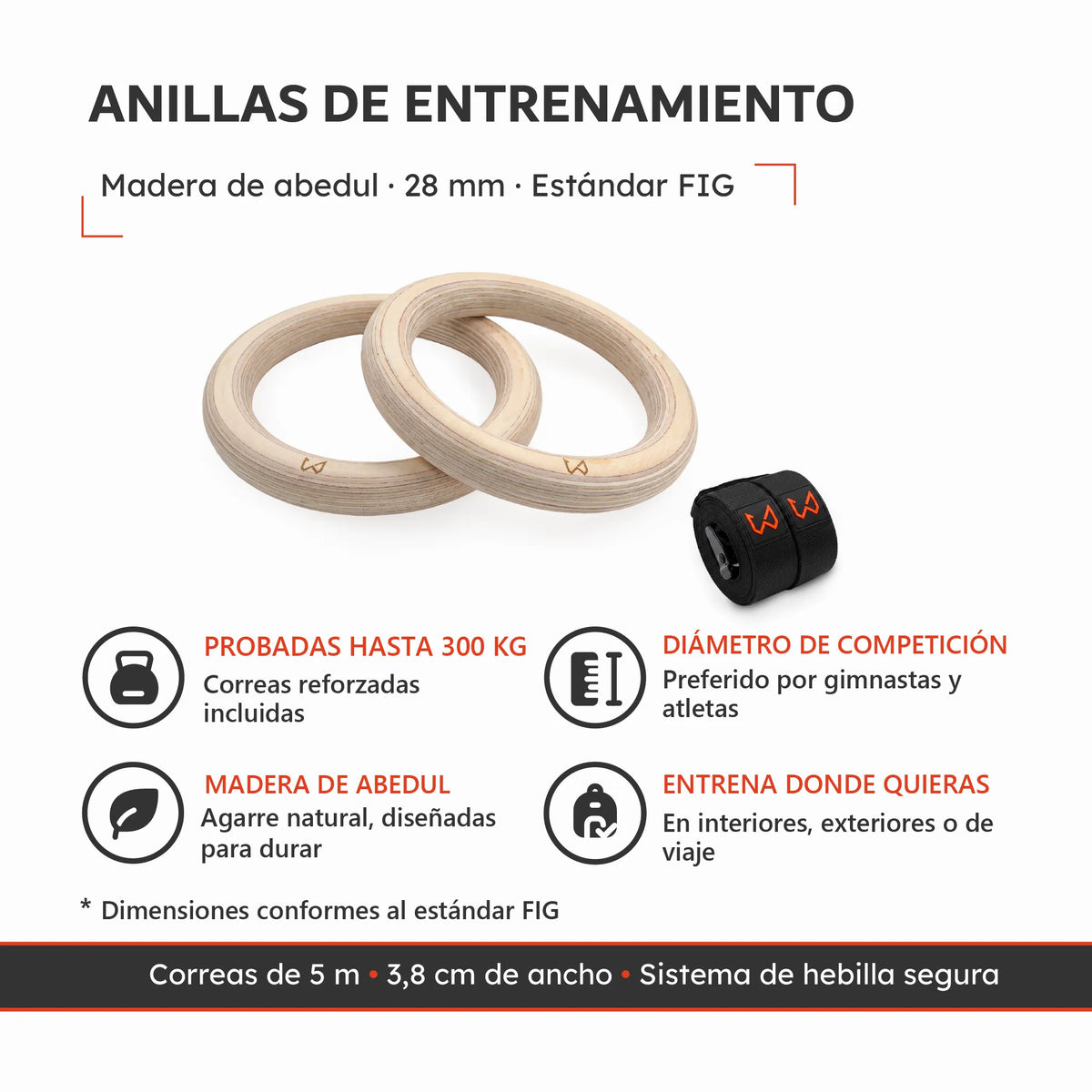 anillas entrenamiento madera abedul 28mm fig