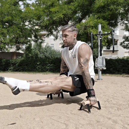Wooden Parallettes for Calisthenics | Antlettes™ V2