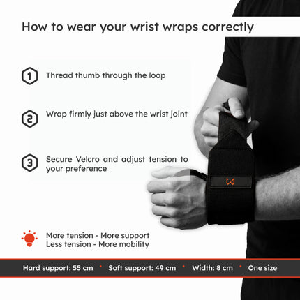 Wrist Wraps - Hard and Soft