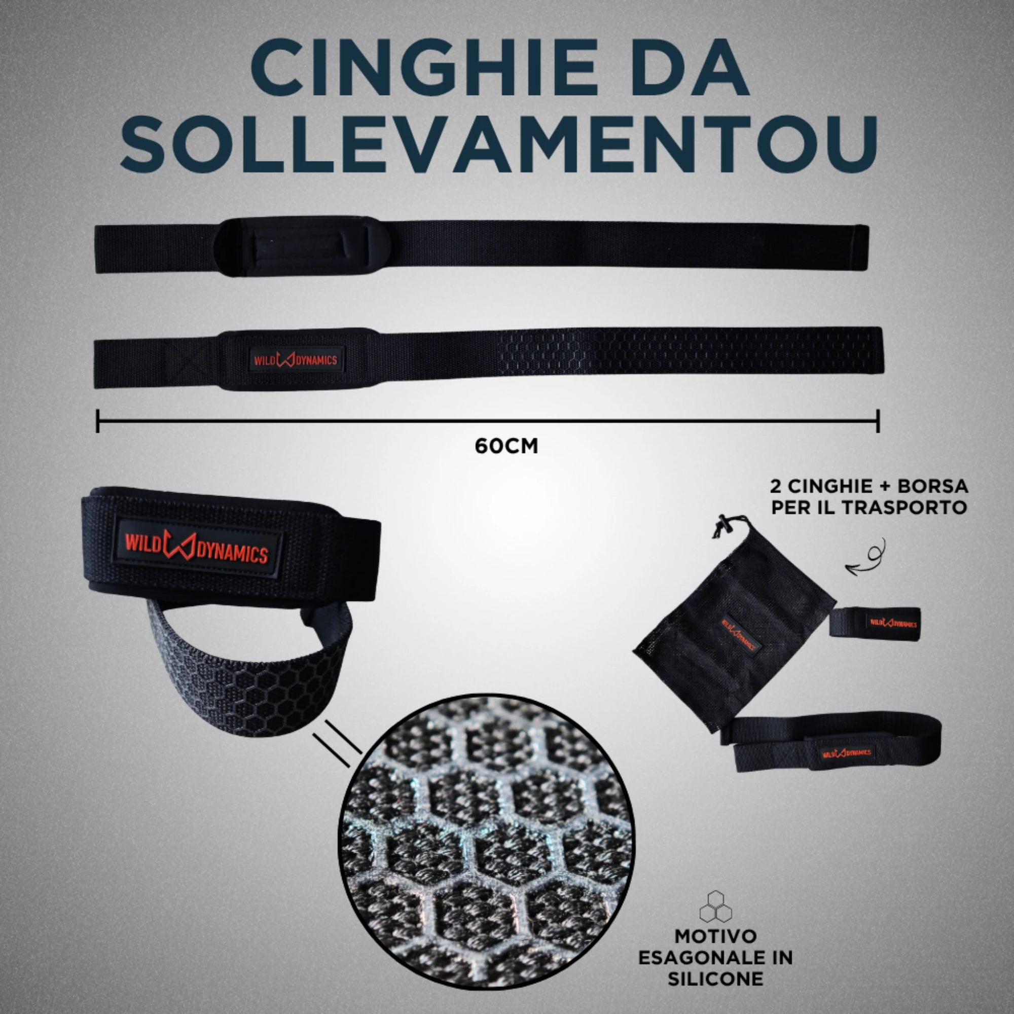 wild dynamics cinghie sollevamento specifiche