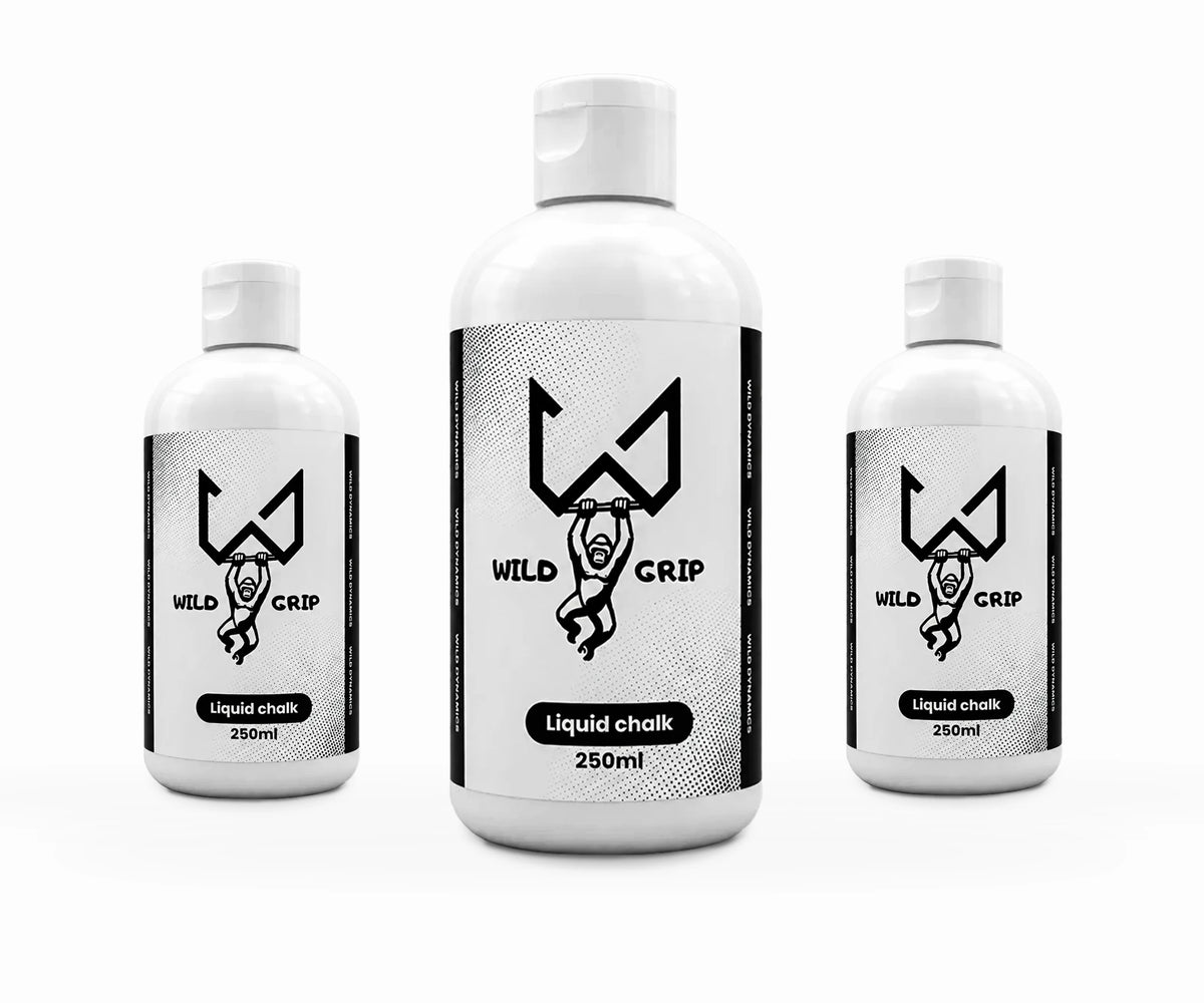 Wild Grip Liquid Chalk 3-Pack | Calisthenics & Strength