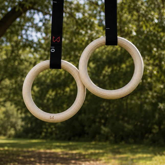xtenia workout rings v2 jacquard straps closeup